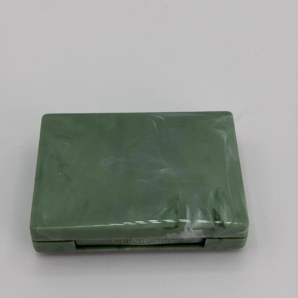 Clinique Vintage Sheer Powder Blusher 15 Wild Rose Travel Size Green